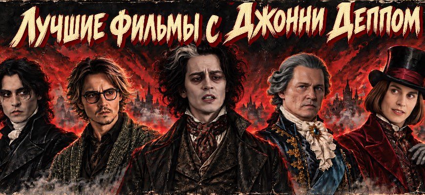 Лучшие фильмы с Джонни Деппом