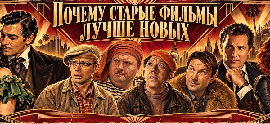 Почему старые фильмы хочется пересматривать снова и снова?